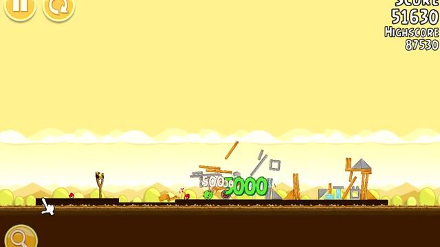 Angry Birds Mighty Hoax. (level 5-3) 3 stars Прохождение от SAFa смотреть онлайн