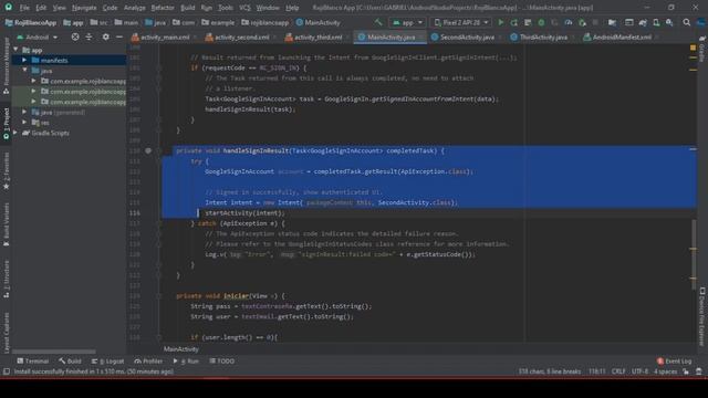 LoginGoogle Básico | Api de Google 2020 | Java - Android Studio смотреть онлайн