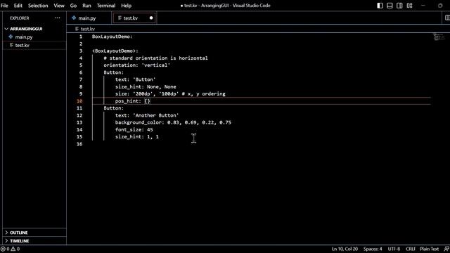Sizing & Positioning Widgets- Creating Modern GUIs & Apps with Python Kivy Tutorial #4 смотреть онлайн
