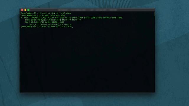Using the ip command on Oracle Linux смотреть онлайн