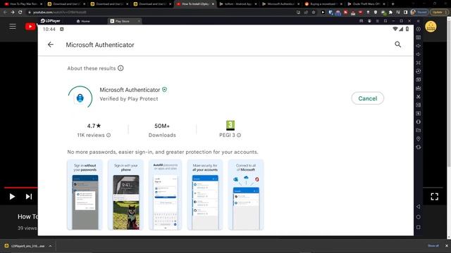 How To Download Microsoft Authenticator on PC /Notebook смотреть онлайн