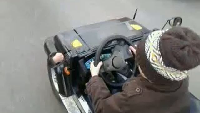 самодельная электро машина,3 часть.Kinder Elektroauto Jeep+ Go-Kart 36v-450w смотреть онлайн