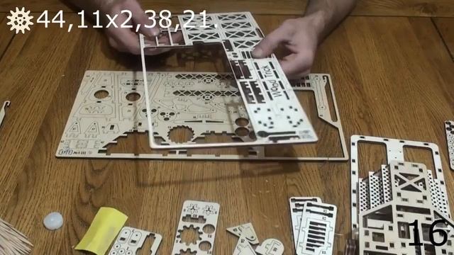Видеоинструкция по сборке Нефтевышки Wood Trick смотреть онлайн