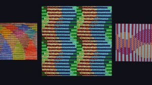 Пэчворк. Блок в технике "Чередование"