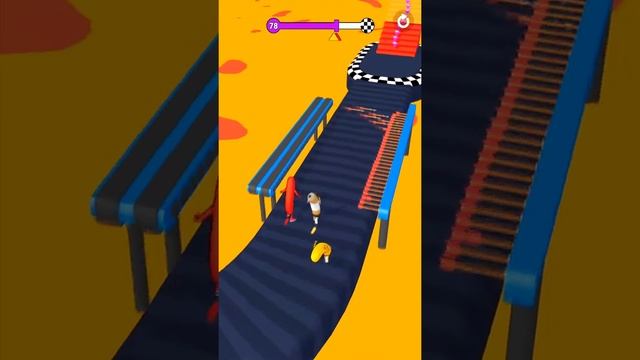 Wacky Run - Wacky Run Game - New Android Games - Wacky Run Gameplay Walkthrough Level 78 #Shorts