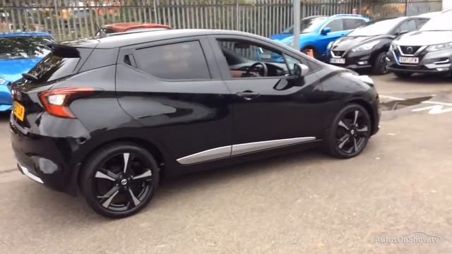 NISSAN MICRA IG-T TEKNA BLACK 2017 смотреть онлайн