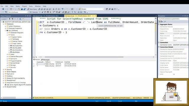 SQL Server Tutorial - Lesson 8 - Join clause in SQL || لغة الإستعلام عن قواعد المعطيات смотреть онлайн