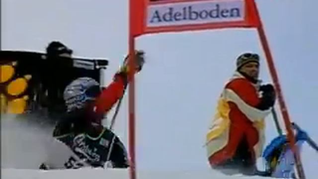 Alpine Skiing - 2006 - Men's Giant Slalom - Reiter big crash in Adelboden смотреть онлайн