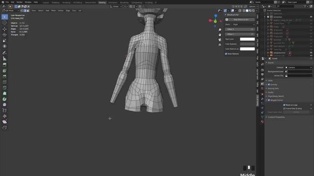 Blender Complete Character Tutorial - Part2 - Modeling the Body смотреть онлайн