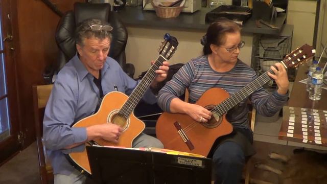 Steve and Anne play Berceuse (Lullaby) by Nikita Koshkin смотреть онлайн
