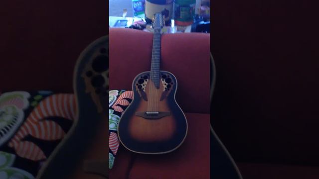 1989 12 String Ovation Elite 1758 смотреть онлайн