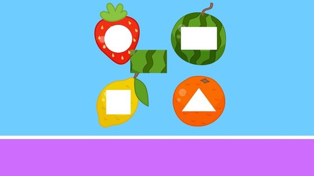 Puzzle Game for Kids! Match the Fruits and Vegetables смотреть онлайн