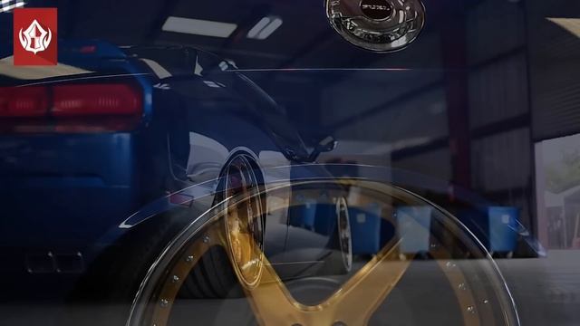 2011 Dodge Challenger SRT8 on 22" VR15's | VIP Modular Wheels смотреть онлайн