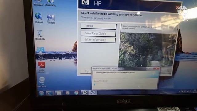 HOW TO INSTALLATION HP LASERJET CP1025nw COLOR смотреть онлайн