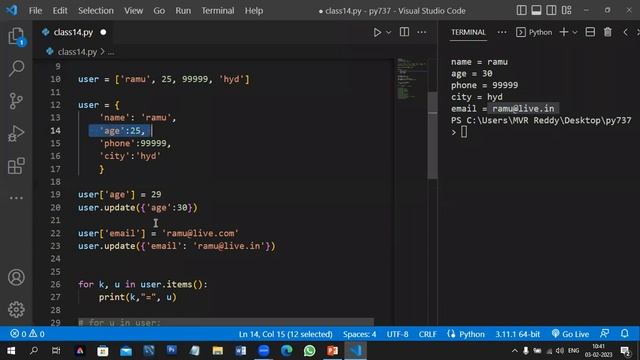 Python Tutorial 14/30: Dictionary смотреть онлайн