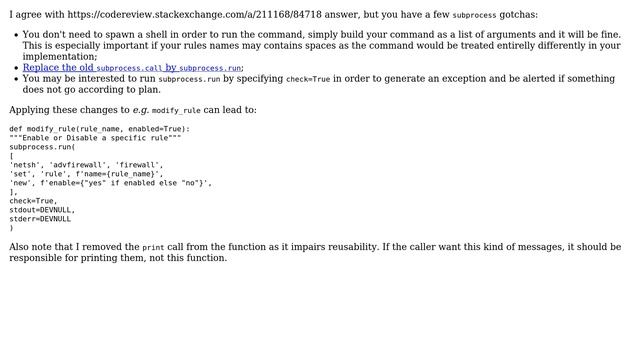 Code Review: Add and enable/disable Windows Firewall rules with Python (2 Solutions!!) смотреть онлайн