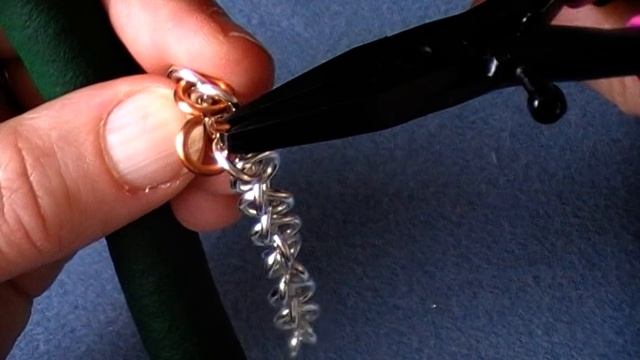 How To Make - Как плести цепь Хвост Гадюки - Vipera Berus Chainmaille Weave