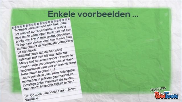 Bouwstenen van een verhaal: vertelperspectief смотреть онлайн