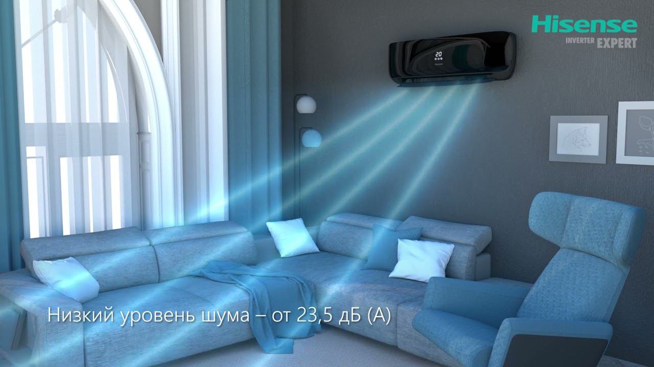 Инверторные кондиционеры BLACK CRYSTAL DC Inverter от HISENSE - КиТ системы смотреть онлайн