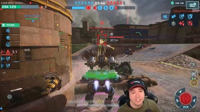 True GOD-MODE: ON! War Robots Armadillo Mender Gameplay WR смотреть онлайн