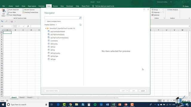Advanced Excel 2019: Connecting Excel to Access (Microsoft Excel Tutorial) смотреть онлайн