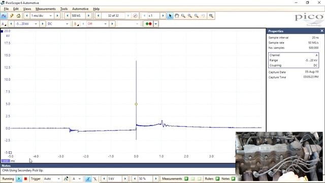 Picoscope vs USB Autoscope Testing ignition systems смотреть онлайн