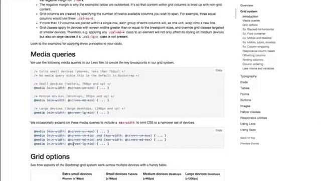 PSD to BootStrap, Media Queries within bootstrap Tutorial For Beginners #14 смотреть онлайн
