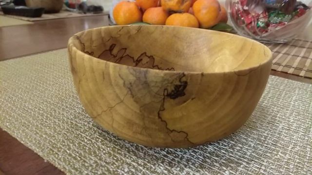 Тарелочка из китайского ясеня смотреть онлайн