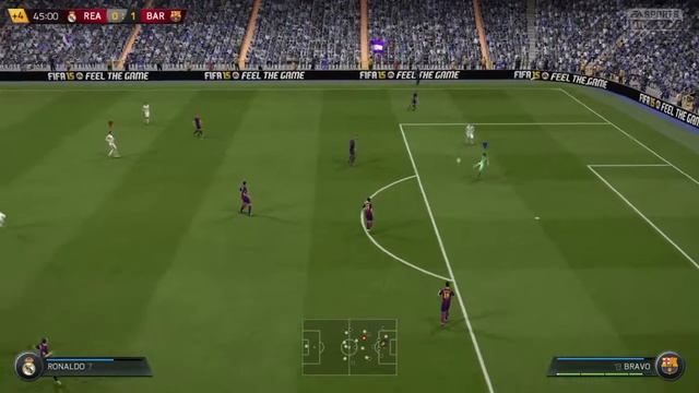 FIFA 15 Быстрый матч 1 1 REA BAR, 2 тм смотреть онлайн
