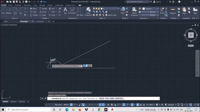 Autocad Tutorial 2022- 22. Dimension смотреть онлайн