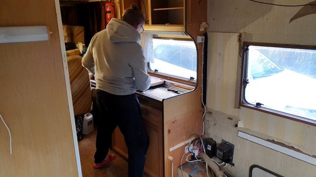 Restoration/Repair camper van,Fiat Ducato 1988 смотреть онлайн