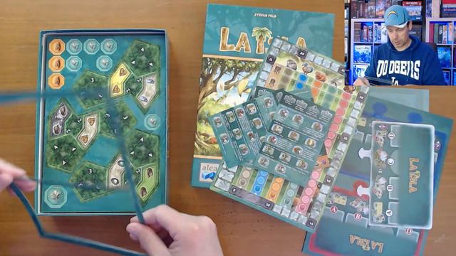 La Isla Board Game Unboxing (a Ravensburger game by Stefan Feld) смотреть онлайн