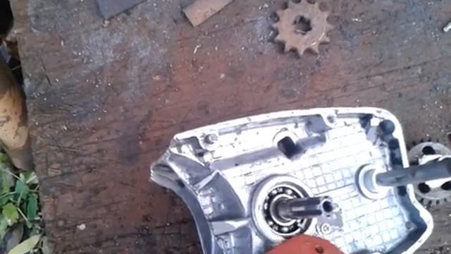 4х скоростная КПП для мотоблока. смотреть онлайн