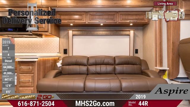 2019 Entegra Coach Aspire 44R Diesel Class A Motorhome RV For Sale Motorhomes 2 Go