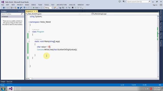 How to Check if Character Is Letter or Digit in C#/Csharp смотреть онлайн