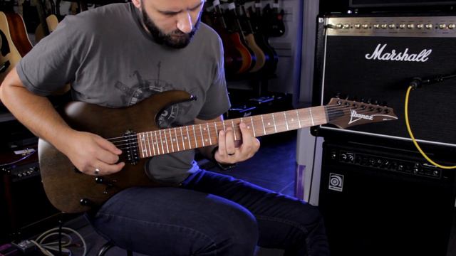Ibanez RG7421 WNF - Seven String Guitar Demo смотреть онлайн