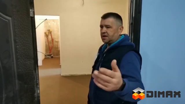 Отзыв клиента. Полусухая стяжка пола в квартире. смотреть онлайн