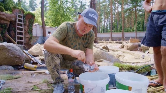 КАК КРАСИТЬ СКАЛЫ / ПОКРАСКА СКАЛ / ПОКРАСКА ИСКУССТВЕННОГО КАМНЯ | ЧАСТЬ 1 смотреть онлайн