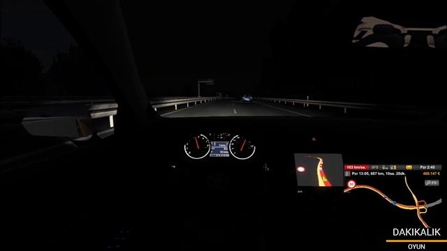 Toyota Camry İle Sakin Bir Gece Yolculuğu (EUROTRUCKSİMULATOR2) смотреть онлайн