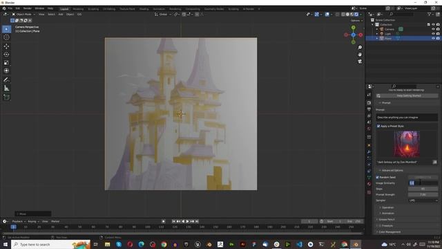Blender AI Tutorial (Refining art with AI) stable diffusion смотреть онлайн