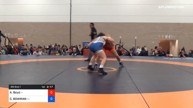 62 Kg Rr Rnd 1 Alara Boyd Team Indiana Vs CHEYENNE BOWMAN Team California