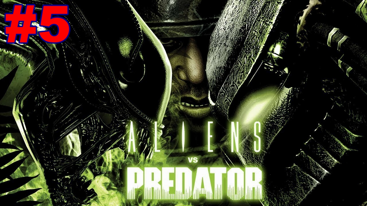 ▶Aliens Vs. Predator. Игра за Чужого. Завод. #5