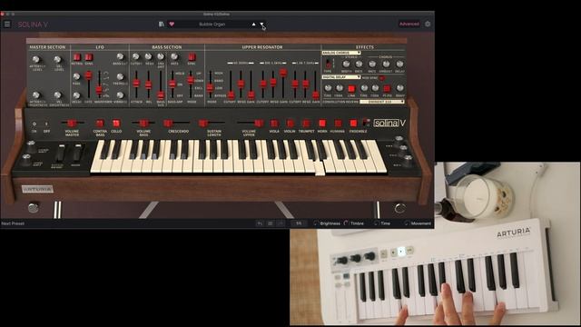 Arturia Solina V String Machine Synth | My Fave Sounds смотреть онлайн