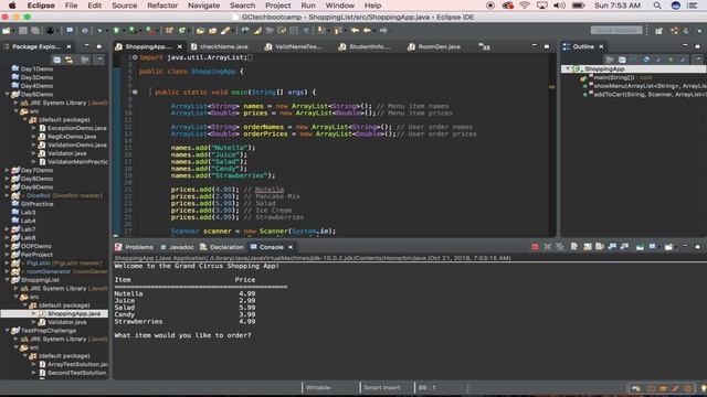 Java Bootcamp Week 2: Example Projects + more! смотреть онлайн