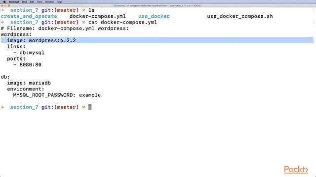 Docker:Tips Tricks & Techniques: Docker Compose for Orchestrating Complex Architecture|packtpub.com смотреть онлайн