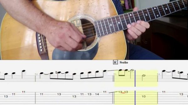 Take 5 Guitar Lesson Video