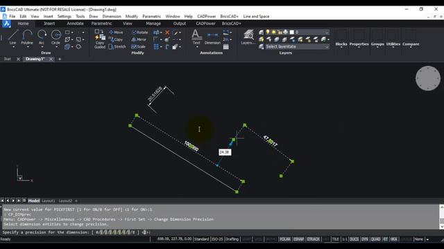 BricsCAD Tutorial: How to Change Dimension Precision from Right-click Menu in BricsCAD | DesignSens смотреть онлайн