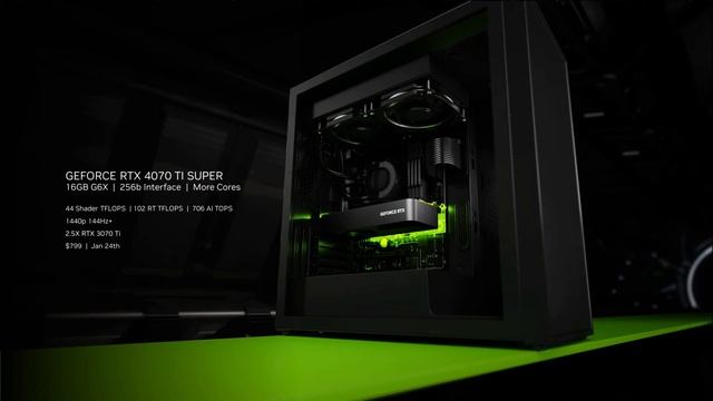 RTX 4080 Super, RTX 4070 Ti Super, RTX 4070 Super Reveal смотреть онлайн