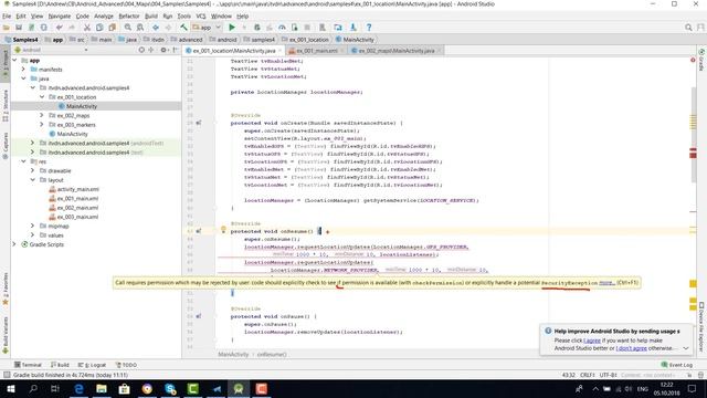 Позиционирование и карты. Android Advanced. Урок 4 смотреть онлайн