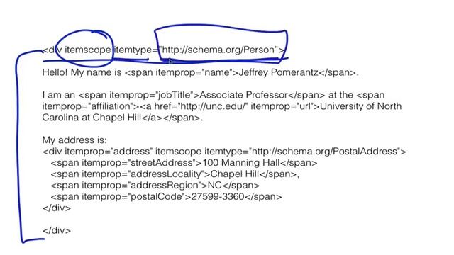 Metadata MOOC 5-8: schema.org, Part 1: Markup смотреть онлайн